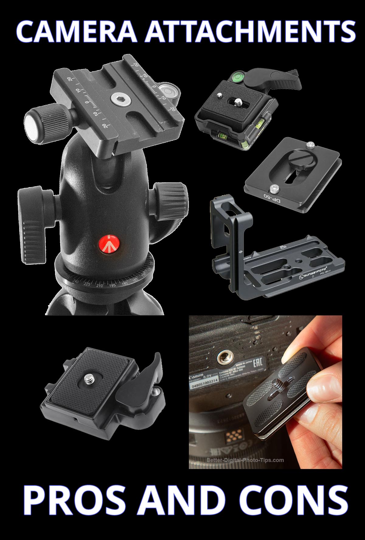 Camera attachment options