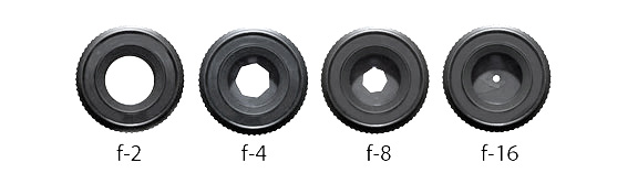 Lens f/stop diagram